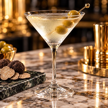 White Truffle Dirty Martini